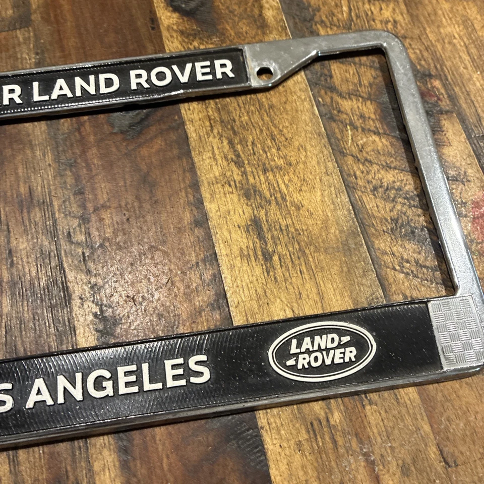 Quadro de placa Jaguar Land Rover Los Angeles Califórnia revendedor - Imagem 3 de 3