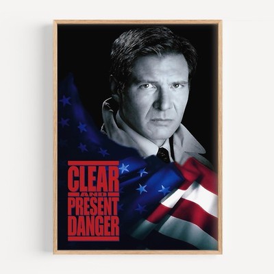 Clear and Present Danger (1994) Movie Poster Wall Art Print