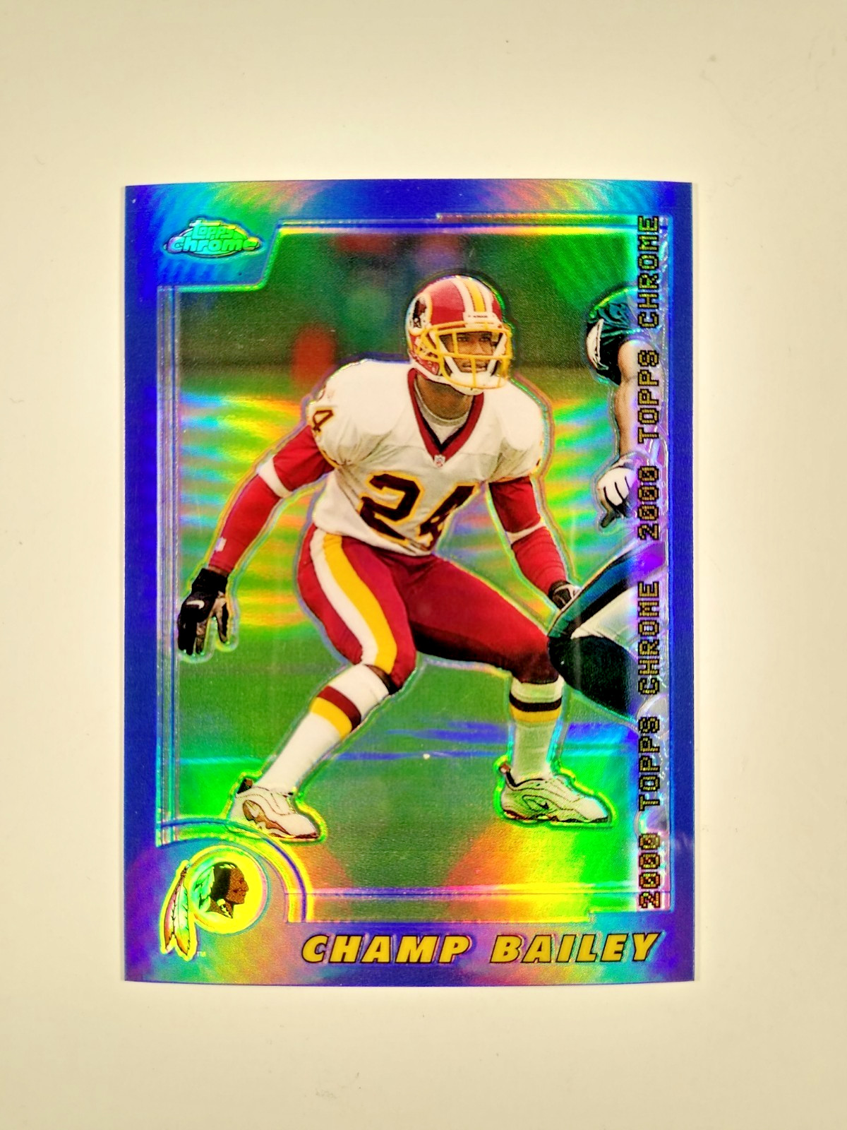 2000 Topps Chrome Refractor Champ Bailey #7