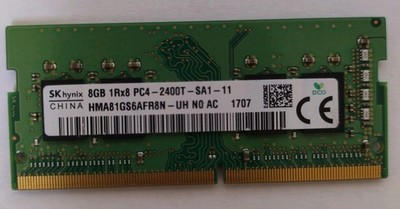 SK Hynix 8GB 1Rx8 PC4-2400T-SA1-11
