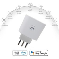 Presa elettrica SMART intelligente controllo vocale Alexa timer consumi 230V 10A