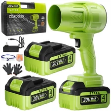 29000 RPM Cordless Leaf Blower for Leaves, Snow, Yard, Lawn and Driveway Cleanup