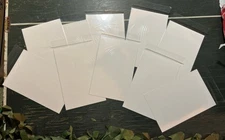 10 ct. GOLDEN Age Comic Book Storage Bags and Backing Boards 8 inch Size - NEW