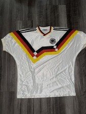 Vintage 90s Deutscher Fussball Bund Germany Football Soccer Jersey SzXL USA Made