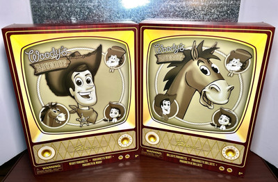 Toy Story: Woody's Roundup - WOODY & BULLSEYE Marionettes by