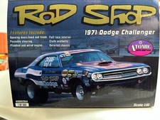 1:18 ATOMIC AUTO KRAFTERS ROD SHOPS 1971 DODGE CHALLENGER 1 OF 300