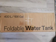 Vivosun Foldable 400L/106 Gal Water Tank PVC Durable Lightweight Portable For St