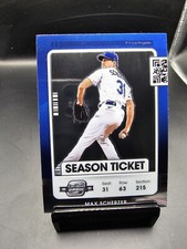 2021 Contenders Baseball Max Scherzer Optic Insert Los Angeles Dodgers #61