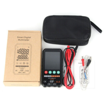FY107C Smart Digital Multimeter Tester AC/DC Voltage Resistance Tester w/Probe