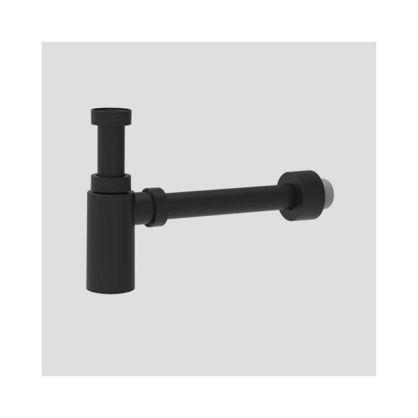 Sanit Design Geruchsverschluss 607 G1 1/4X32 Matt Schwarz-image