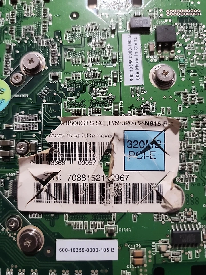 EVGA GeForce 8800 GTS 320MB PCI-E   320-P2-N815-BR  - Image 3 of 4