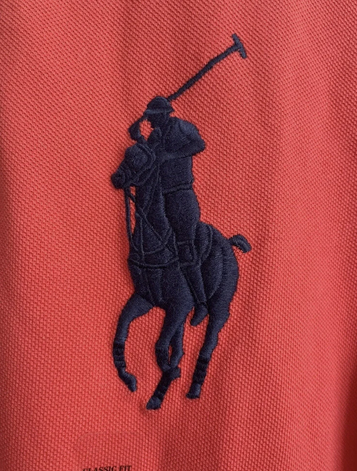 Coral ralph top lauren polo shirt