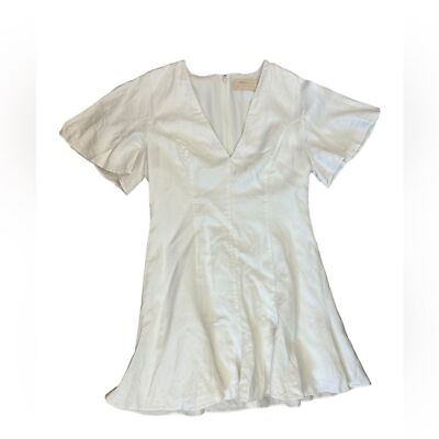 Keepsake Women's Ivory Magnetic Mini Dress Linen Blend FIT & Flare Size 10 | eBay Keepsake Women's Ivory Magnetic Mini Dress Linen Blend FIT & Flare Size 10 | eBay