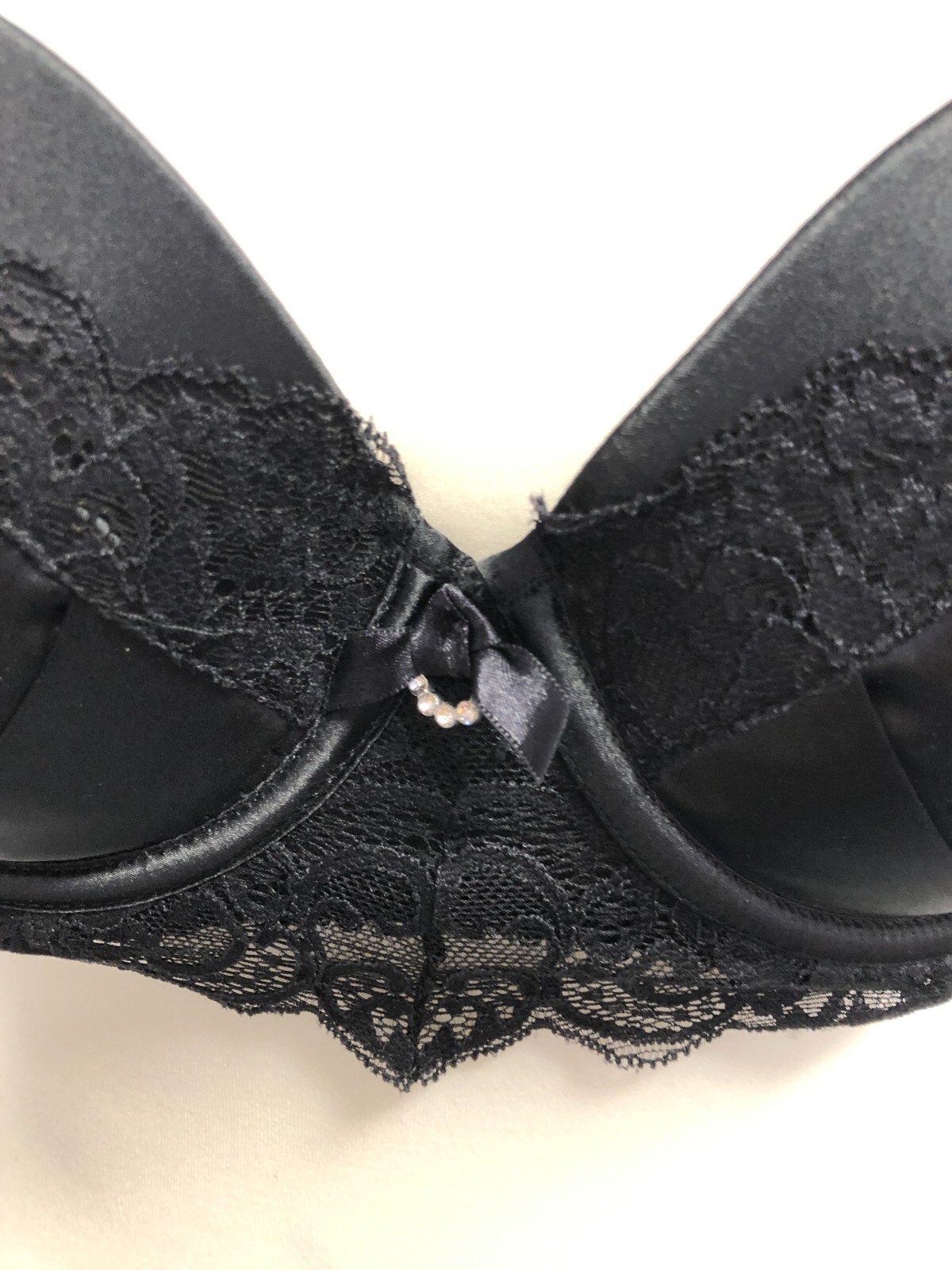 Matalan Longline Black Floral Underwired 36B Bra | BNWT image 3