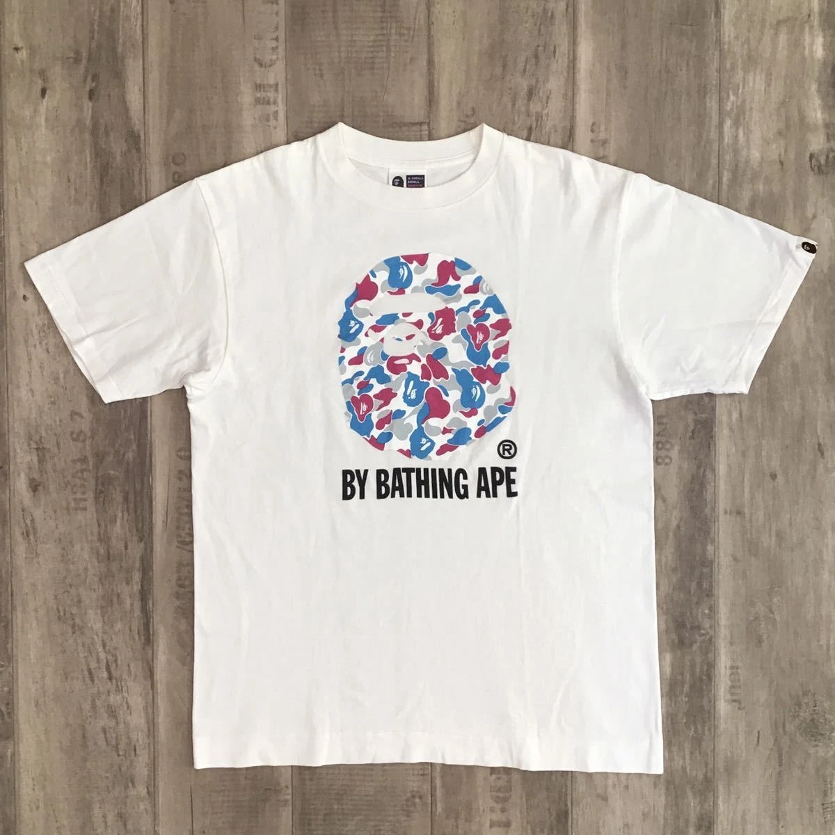 BAPE Color Camo by Bathing Ape Tee White/Green