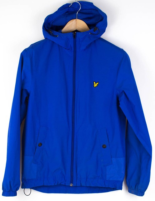 LYLE & SCOTT Men Hooded Bomber Jacket Coat Size XS AGZ1055 | eBay