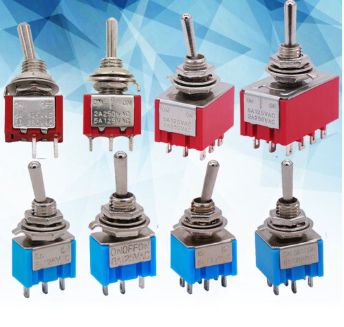 MTS-202 Mini Interruttore A Leva ON-ON, 6 Pin | Paoletti - Foto 9