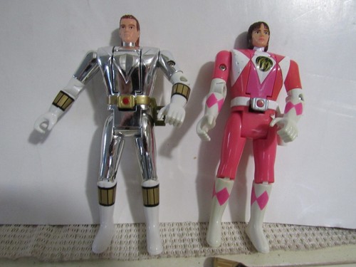 Mighty Porphing Power Rangers head flip vintage 7 ct and accessories - Picture 13 of 22