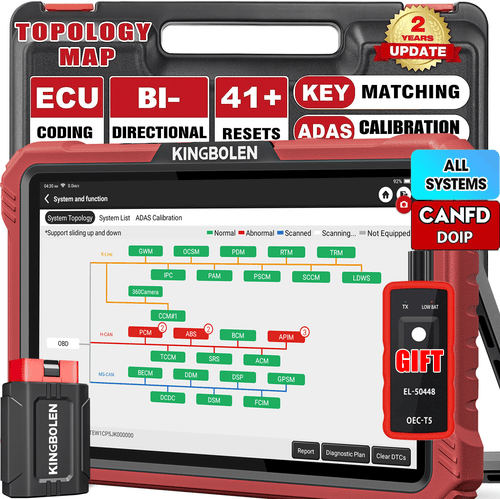 2025 Newest KINGBOLEN K10 PRO Elite Coding Full System Diagnostic Scanner Tool