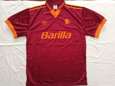 AS Roma M Maglia shirt 1992 1993 Home Adidas Football