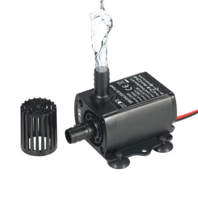 DC12V 5W betriebene Wasserpumpe Garten Pool Teich Aquarium Brunnen