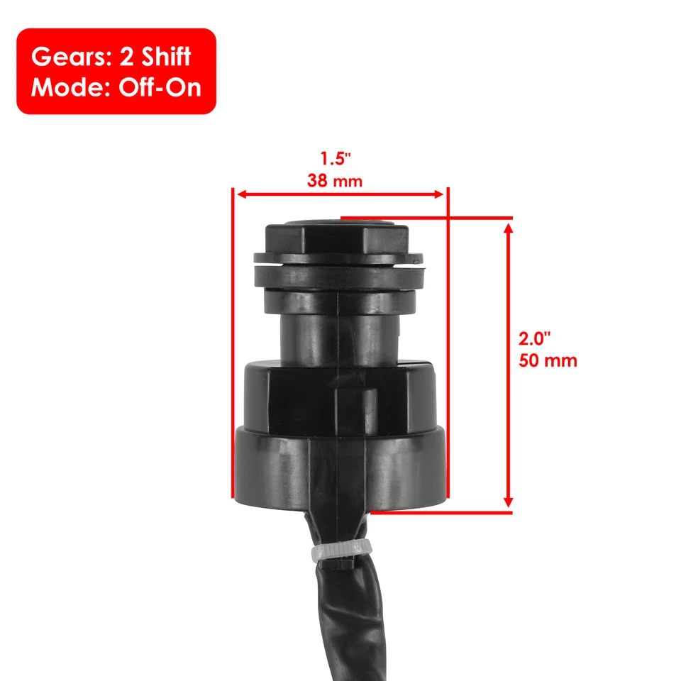 Interruptor de llave de encendido para Yamaha Grizzly 450 YFM45F YFM45 2007-2012 2013 2014 Foto 2 de 4