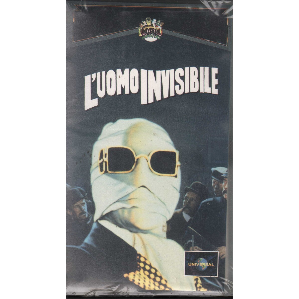 The Invisible Man VHS James Whale Univideo - UVS70346 Sealed