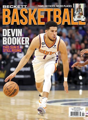 #ad New February 2023 Beckett BASKETBALL Card Price Guide Magazine w DEVIN BOOKER $13.95