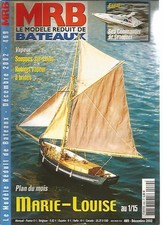 MODELE REDUIT DE BATEAU N°469 ANCRES A JAS / MARIE LOUISE / VAPEUR DE SOUPPES