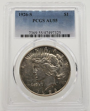 1926 Year Grade AU 55 Peace Dollars (1921-1935) for sale | eBay