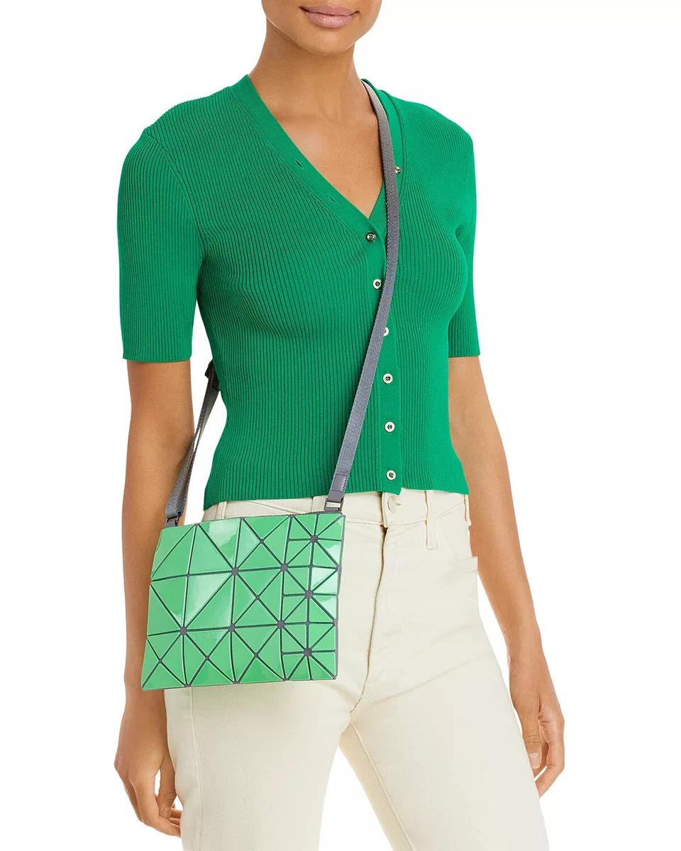 Bao Bao Issey Miyake Lucent Pixel Geo Crossbody ~NWT~ Green