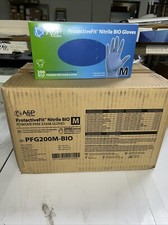 ASP Global Protective fit Powder free Nitrile Medical Gloves M Case  2000   