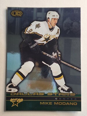 2002-03 Pacific Heads Up #39 Mike Modano ~ Dallas Stars