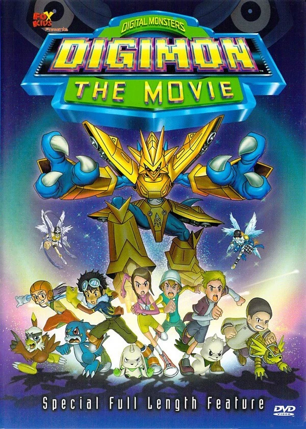 Digimon: The Movie 2000-2009 Release Year DVDs & Blu-ray Discs for