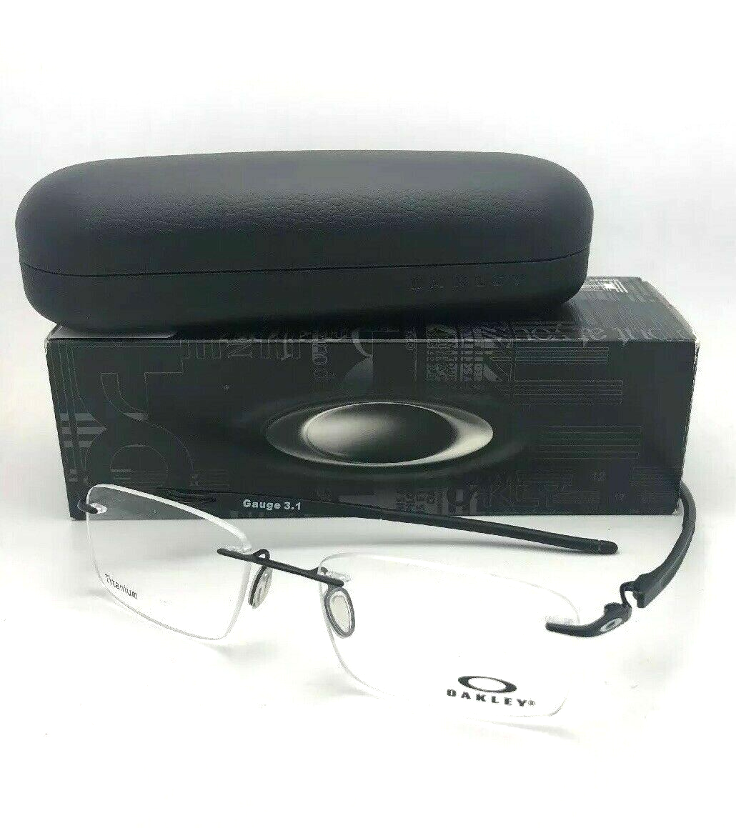 New OAKLEY Eyeglasses GAUGE 3.1 OX5126-0154 54-18 137 Matte Black