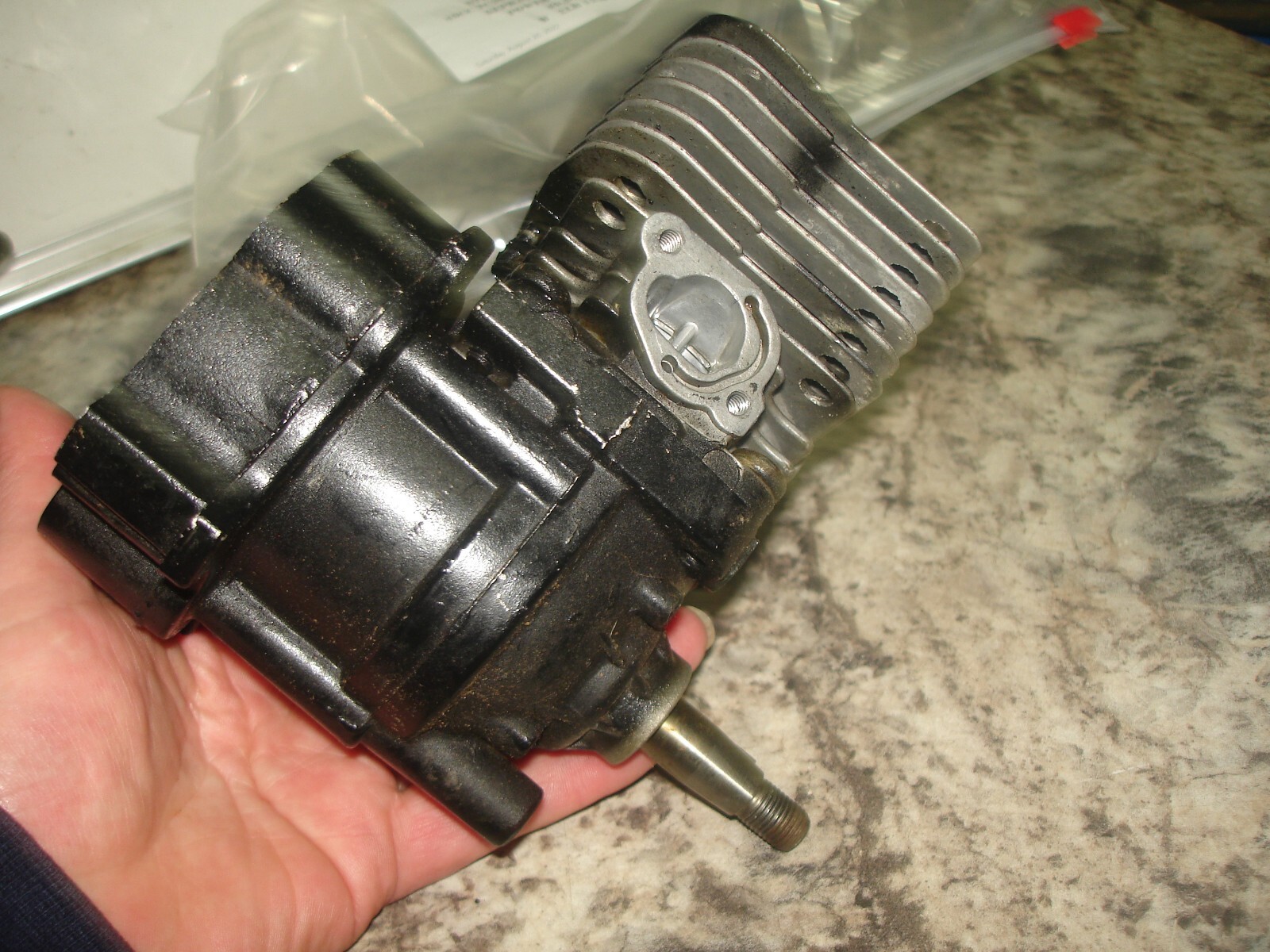 Strikemaster Magnum 3 plus 49cc power head ice auger part tc300 b 370