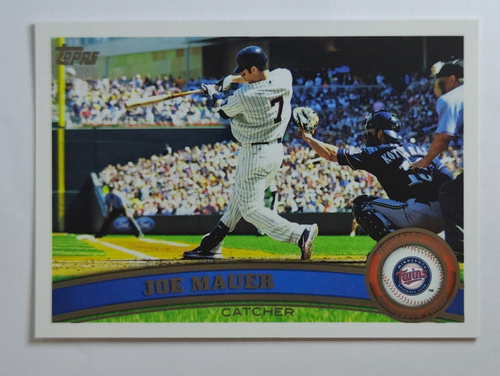 2011 Topps #550 Joe Mauer Minnesota Twins