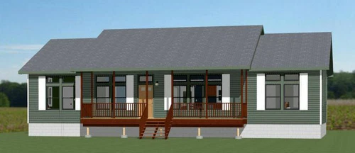 60x30 House -- 4 bedroom 3 Bath -- 1,800 sqft -- PDF Floor Plan -- Model 2E