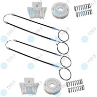 FüR Renault Clio 2 II 4/5 TüRer Fensterheber Reparatursatz Vorne Links + Rechts