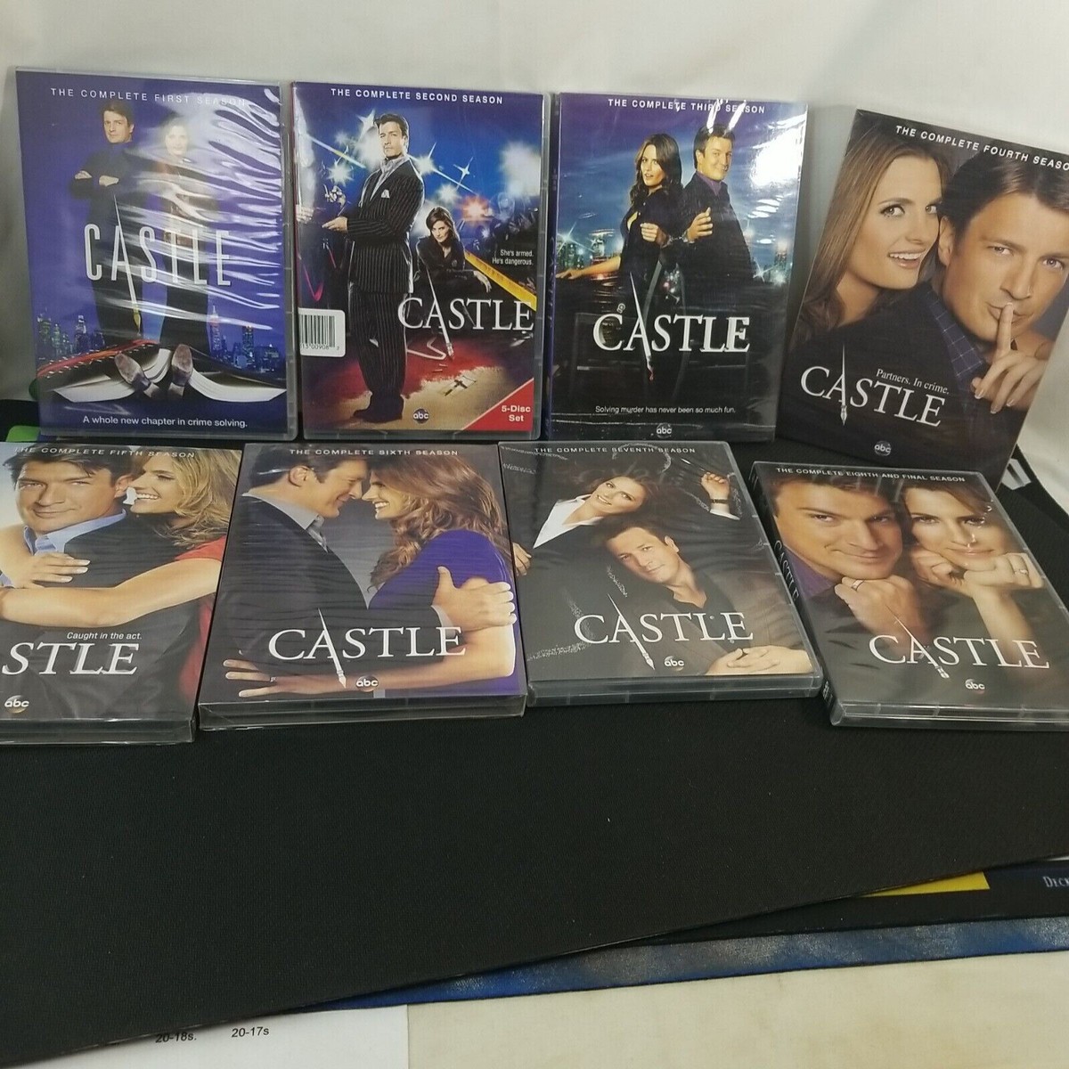 Castle The Complete Seasons 1-8 Series DVD 38-Disc Set New Fast