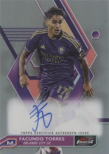 2023-24 Topps Finest UCL Facundo Buonanotte Rookie Auto Autograph 
