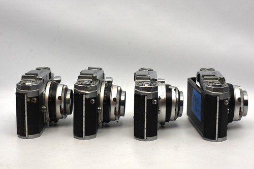 Lot 4 Konica III L2 Cameras For Parts *As Is* - Picture 4 of 6