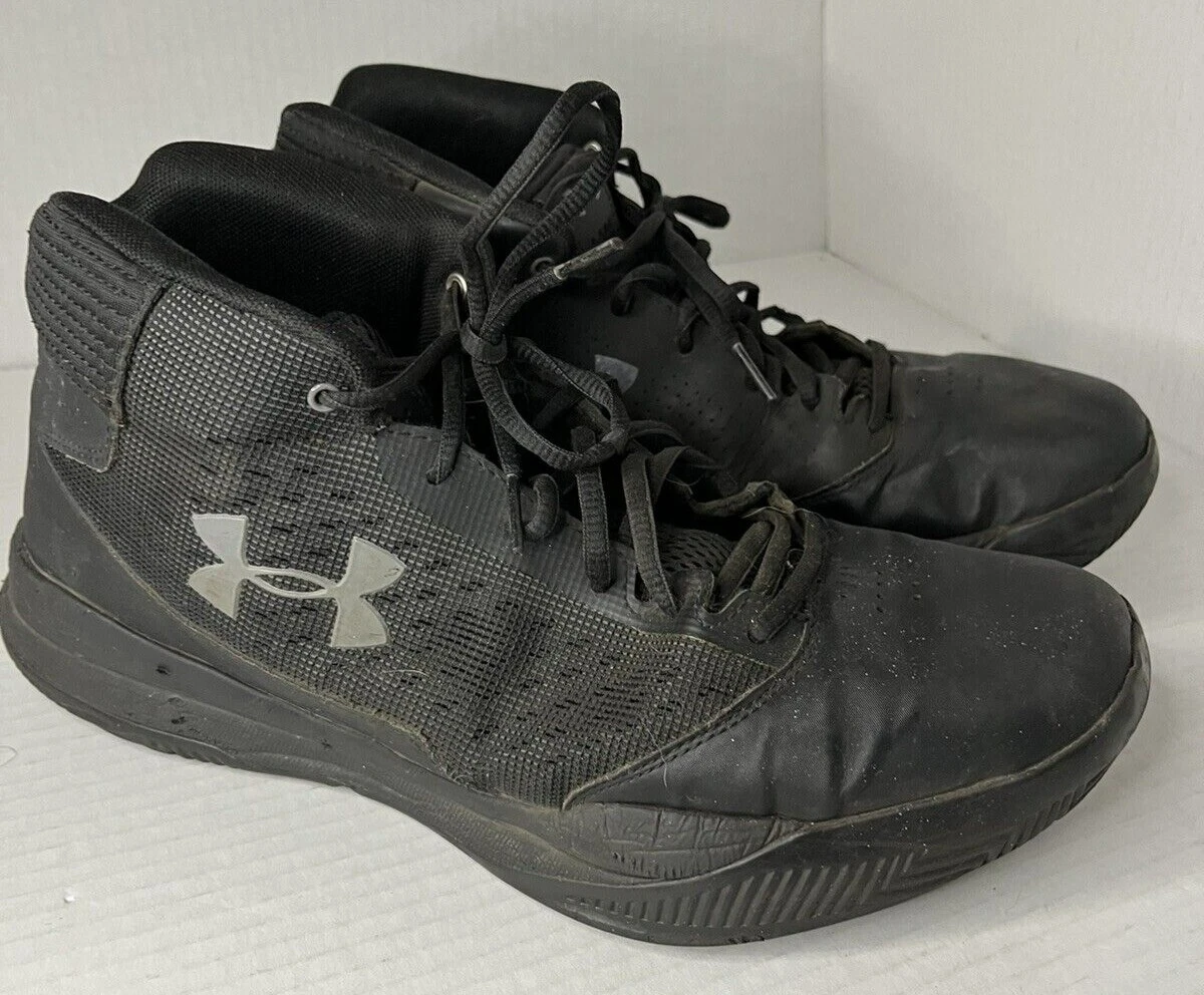 Wolk slinger Beheren Under Armour High-tops Black Lace Up Sneakers - Size 11 | eBay