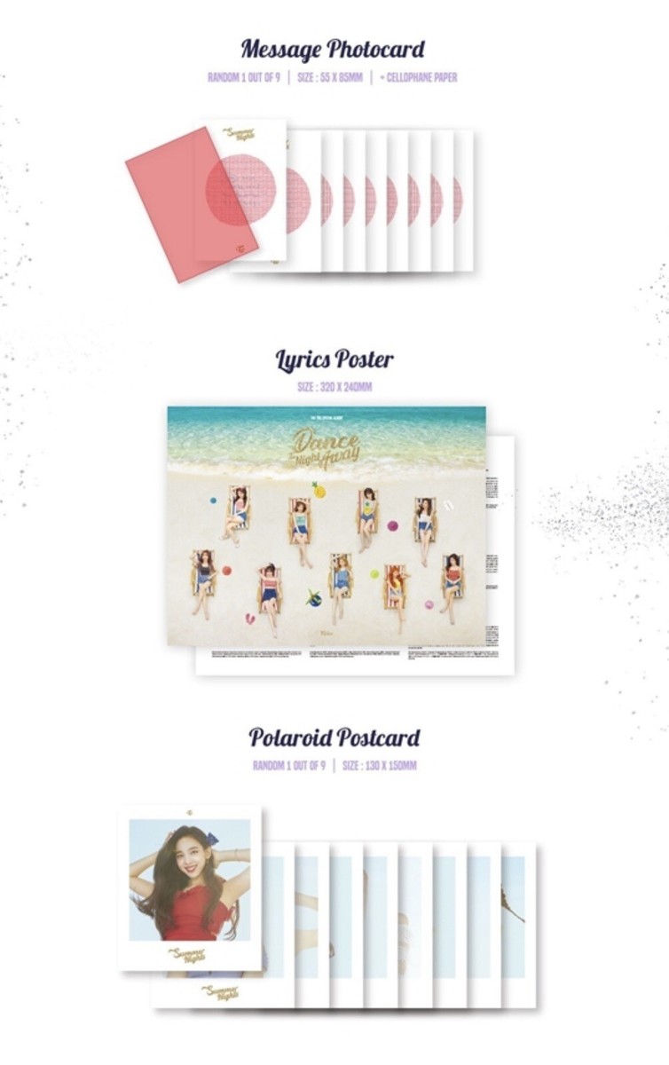 TWICE - SUMMER NIGHTS Special Album SEALED Random ver. CD + Photo