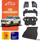 <!--F#f_0-->Car Floor Mats Boot Liner for Toyota Landcruiser 300 LC300 2021-2025 Cargo Mats<!--F/-->