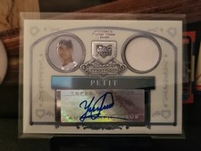 2006 Bowman Sterling #YP Yusmeiro Petit (RC Autograph Jersey MIAMI MARLINS 🔥