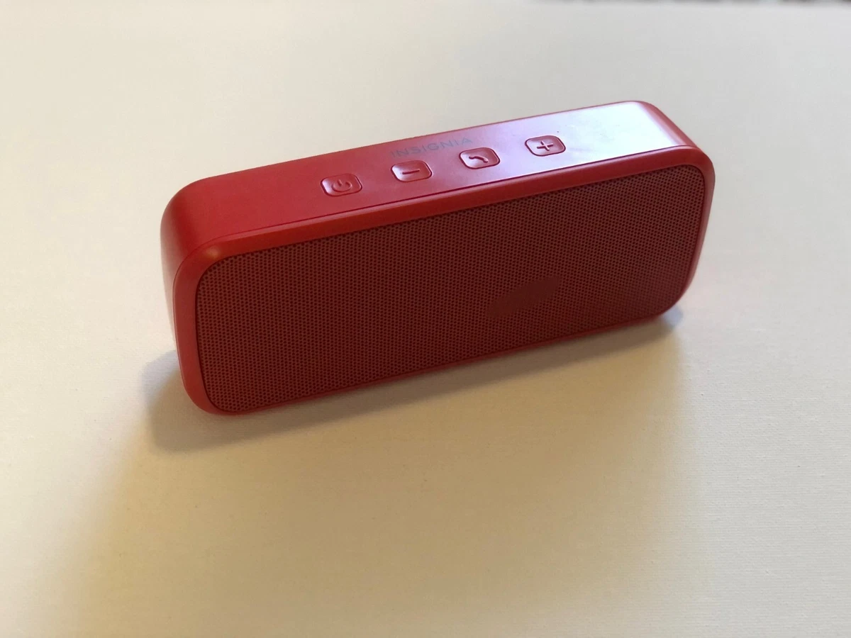 Insignia bluetooth sale speaker red