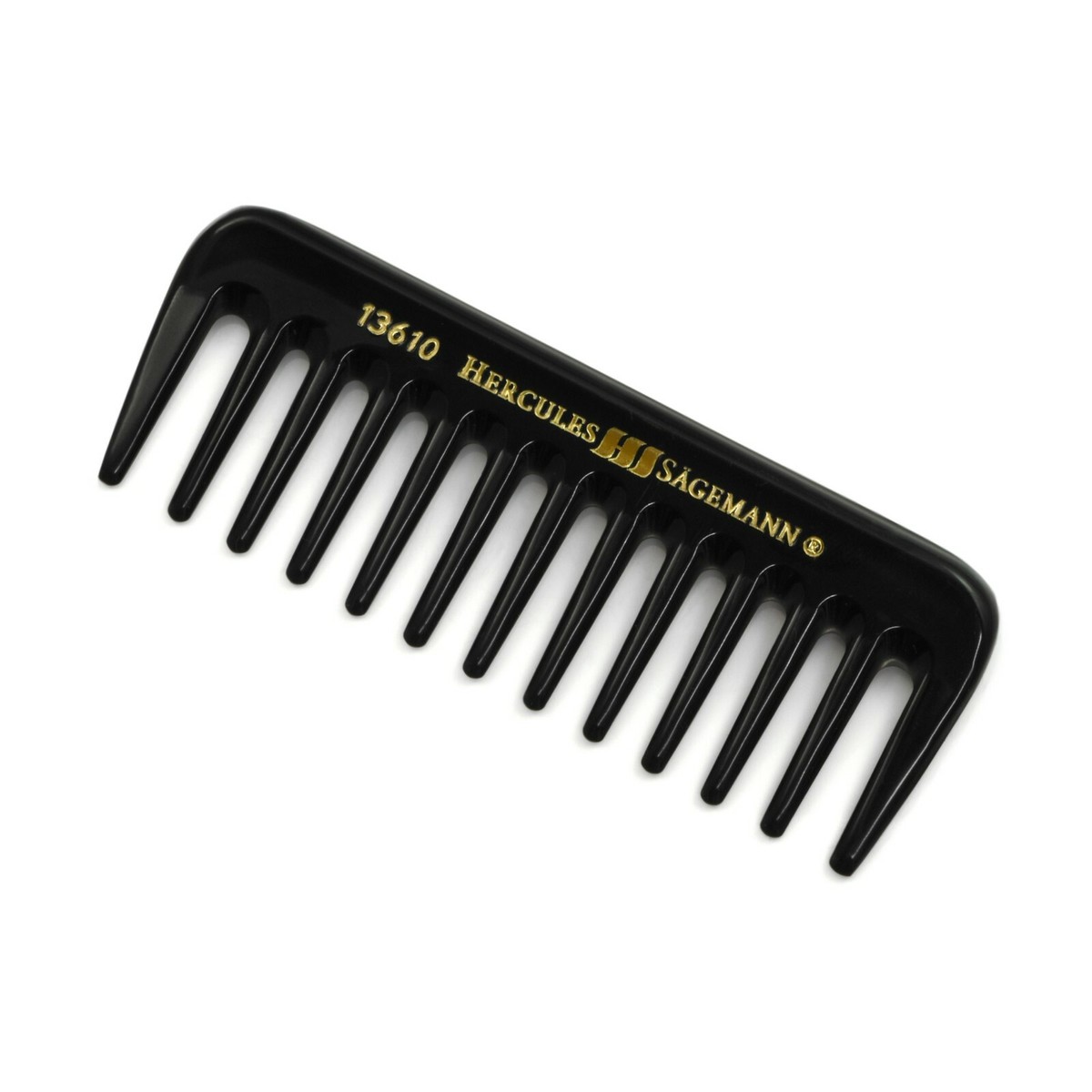 Hercules - Premium Hard Rubber Moustache Comb - 5in Hercules - Premium Hard Rubber Moustache Comb - 5in