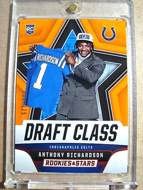 2023 Anthony Richardson Rookies & Stars Rookie Draft Class Orange RC /125 🔥🔥🔥