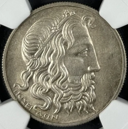 Greece Republic 1930 20 Drachmai -- NGC MS62 - EB136